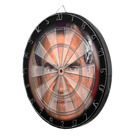 Add Any Face Photo Dartbord (Voorkant Rechts)