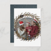 Add anything Our First Christmas Together Bedankkaart (Voorkant / Achterkant)