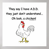 ADD Chicken Humor Poster (Voorkant)