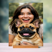 Add French Bulldog Photo Personalize Acryl Bord (Neutraal)