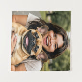 Add French Bulldog Photo Personalize Wandkleed (Voorkant (horizontaal))