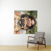 Add French Bulldog Photo Personalize Wandkleed (In Situ (horizontaal))