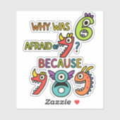 Add fun to maths with this funny maths sticker fea (Vel)