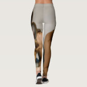 Add German Shepherd Photo Personalize Leggings (Achterkant)