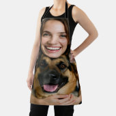 Add German Shepherd Photo Personalize Schort (Insitu)