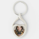 Add German Shepherd Photo Personalize Sleutelhanger (Voorkant)