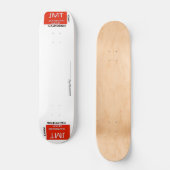 ADD JOUW NAAM JMT 8 1/4" Skateboard Deck (Voorkant)