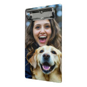 Add Labrador Retriever Photo Personalize Mini Klembord (Angled2)