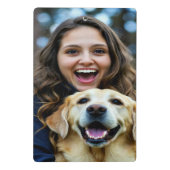 Add Labrador Retriever Photo Personalize Mini Klembord (Achterkant)