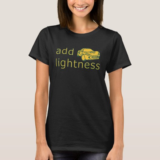Add Lightness Lotus Track Day Autocross T-shirt (Voorkant)