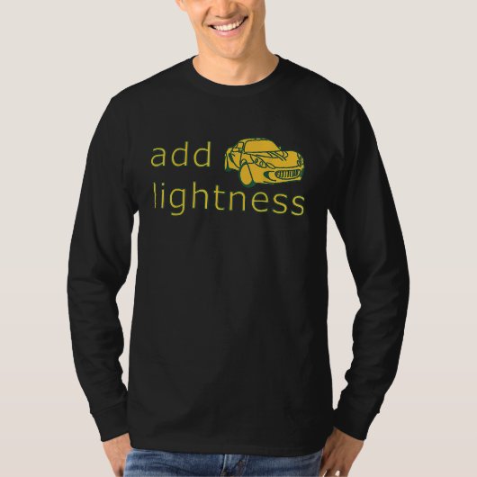 Add Lightness Lotus Track Day Autocross T-shirt (Voorkant)