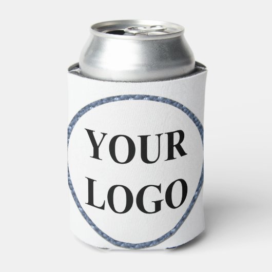 ADD LOGO Bruids Trouwdouche Elegante Tekens Blikjeskoeler (Blikje Voorkant)