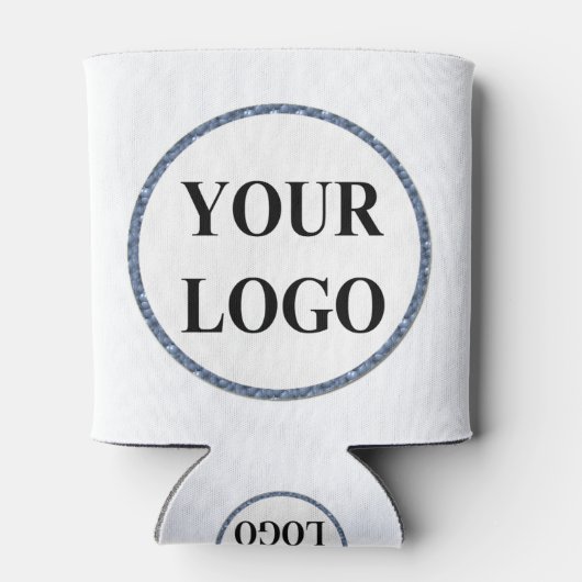 ADD LOGO Bruids Trouwdouche Elegante Tekens Blikjeskoeler (Achterkant)