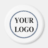 ADD LOGO Wedding Favors Magneten Dank u (Voorkant)