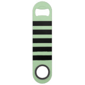 Add name black and green speed flessenopener (Achterkant)