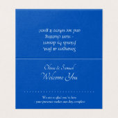 Add Name - Table Place Card - with Messages Kaart (Buitenkant ongevouwen)
