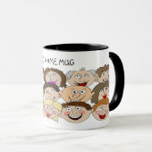 Add Name To Mug Mok (Voorkant rechts)