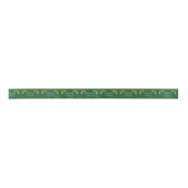Add Names, 1.5" Purple Emerald Green & Gold Satijnen Lint (Voorkant)