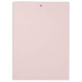 Add Names, Pink Roses & Doves Wedding Klembord (Achterkant)