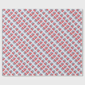 Add One Photo to make a Crazy Collage Cadeaupapier (Vlak)