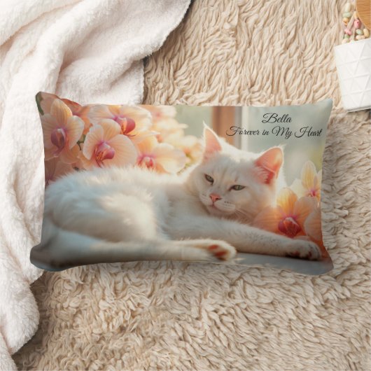 Add Pets Name & Picture Forever in My Heart Pillow Kussen (Deken)