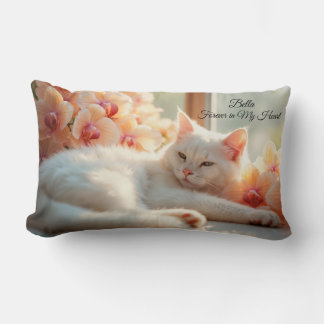 Add Pets Name & Picture Forever in My Heart Pillow Kussen