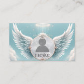 Add Photo Custom Memorial Visitekaartje (Voorkant)