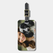 Add Poddle Photo Personalize Customize Bagagelabel (Voorkant verticaal)