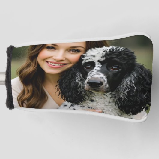 Add Poddle Photo Personalize Customize Golfheadcover (Voorkant)