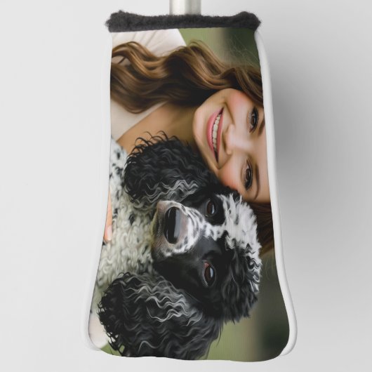 Add Poddle Photo Personalize Customize Golfheadcover (Draai 90)