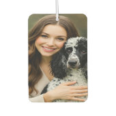 Add Poddle Photo Personalize Customize Luchtverfrisser (Voorkant)