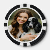 Add Poddle Photo Personalize Customize Poker Chips (Voorkant)