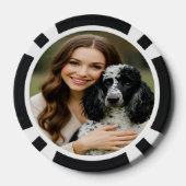 Add Poddle Photo Personalize Customize Poker Chips (Achterkant)