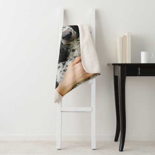 Add Poddle Photo Personalize Customize Sherpa Deken (In situ)