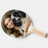 Add Poddle Photo Personalize Customize Tafeltennisbatje (Zijkant)