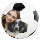 Add Poddle Photo Personalize Customize Voetbal (Drie kwart)
