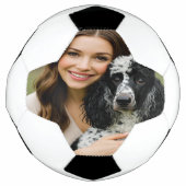 Add Poddle Photo Personalize Customize Voetbal (Voorkant)