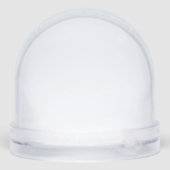 Add Text & More! Customize Your Own Personalized Sneeuwbol (Achterkant)