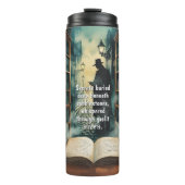 Add Text, Murder Mystery Crime Books Thermosbeker (Voorkant)