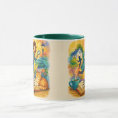 Add Text Name, Murder Mischief Coffee Mok (Midden)