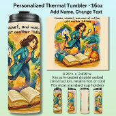 Add Text Name, Murder Mischief Coffee Thermosbeker