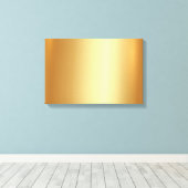 Add Upload Your Photo on Elegant Gold Background Canvas Afdruk (Insitu (Houten vloer))