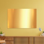 Add Upload Your Photo on Elegant Gold Background Canvas Afdruk (Insitu (Woonkamer))