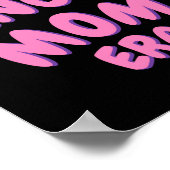 Add Word In My Single Mom Era T Shirt  Poster (Hoek)