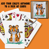 Add Your Child's Artwork to Pokerkaarten