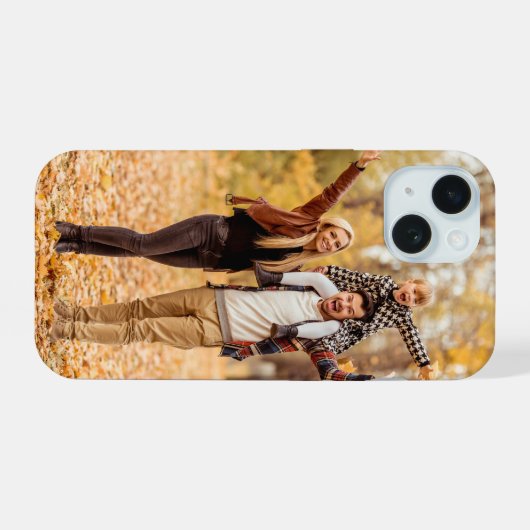 Add your Custom Photo iPhone 15 Case (Achterkant horizontaal)