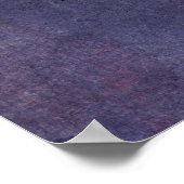 Add Your Custom Text Subtle Dark Purple Grunge Poster (Hoek)