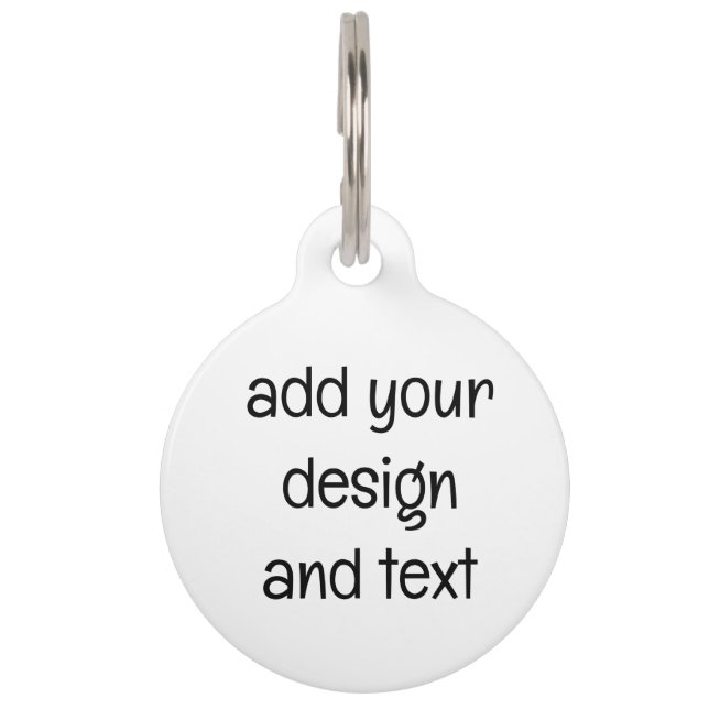 add your design huisdierpenning (Voorkant)