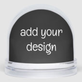 add your design sneeuwbol (Voorkant)