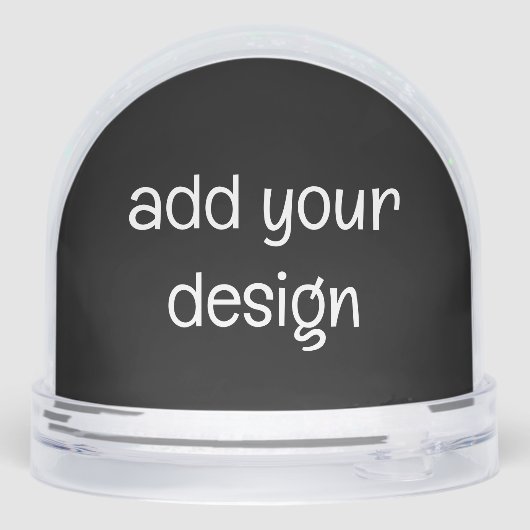 add your design sneeuwbol (Achterkant)